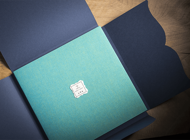 Guest Book per eventi in tela con interno in carta materica, ideale come scrapbook o per raccolta polaroid